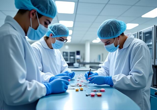 医療機器製造のクリーンルーム