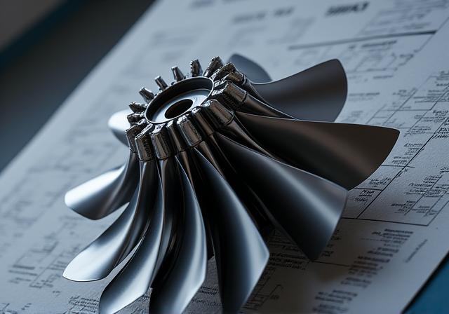 航空宇宙部品としてのタービンブレード